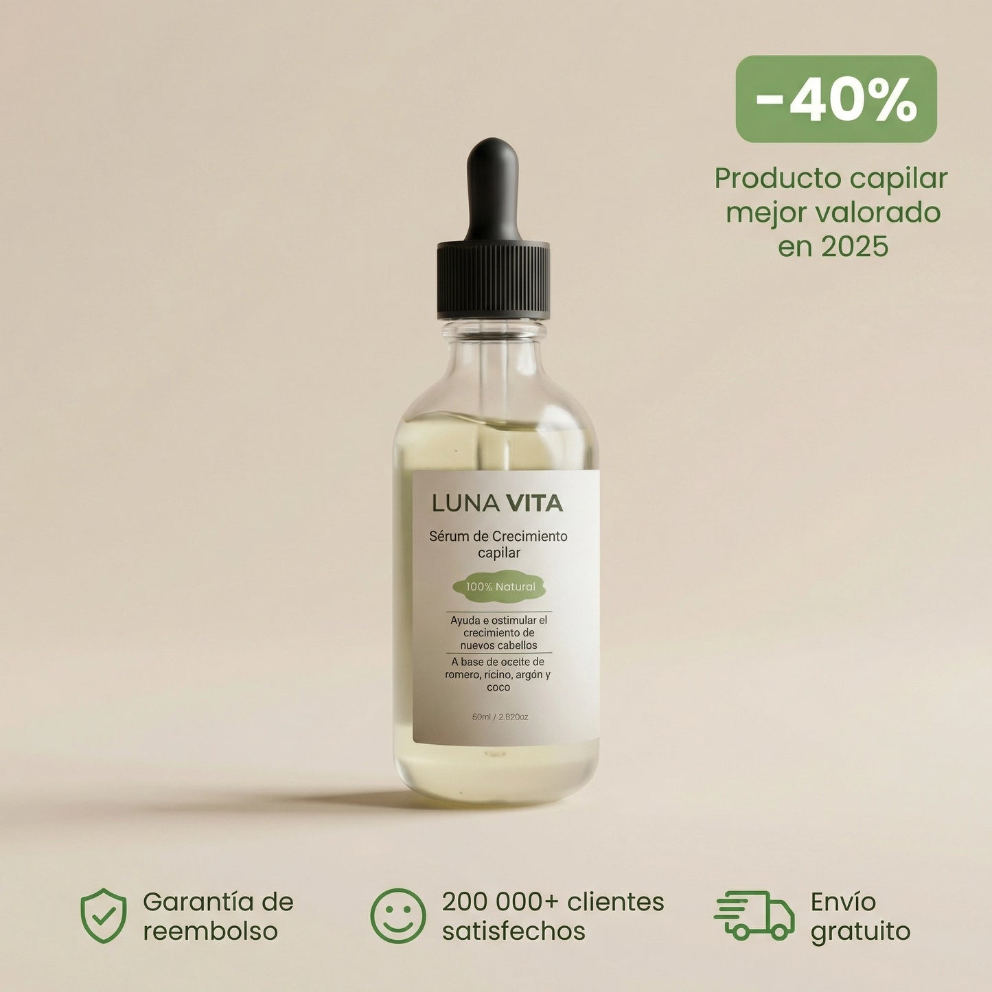 Serum Capilar de Crecimiento Intensivo 60 ml
